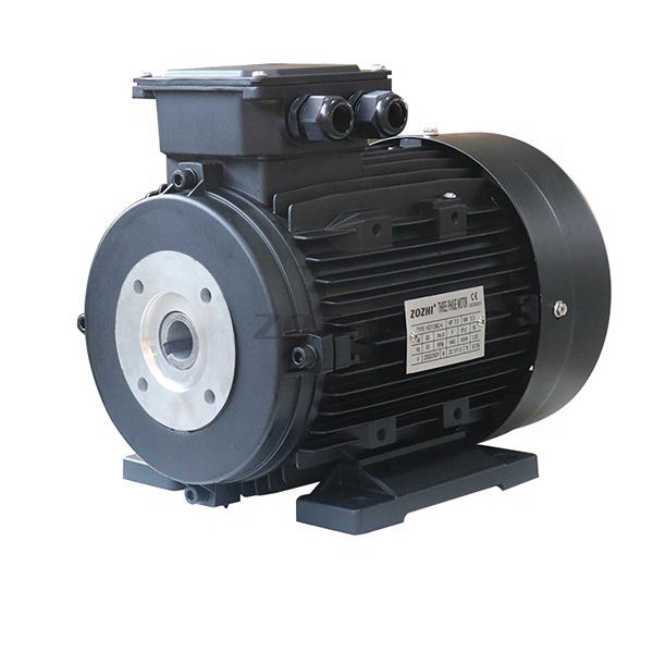 ZOZHI Brand 7.5Hp Hollow Shaft Electric Motor 5.5kw 87/61mm 24mm Shaft for UDOR Pump Three-Phase 50Hz Frequency