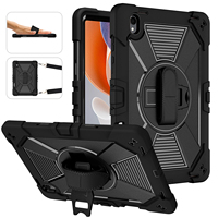 Étui de tablette avec béquille rotative à 360° et sangle de transport portable, protection pour tablette Samsung Galaxy Tab S12 Plus