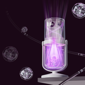 เครื่องฟอกอากาศแบบตั้งโต๊ะ<span class=keywords><strong>พ</strong></span>กพาและเครื่องเ<span class=keywords><strong>พ</strong></span>ิ่<span class=keywords><strong>ม</strong></span>ความชื้นในอากาศ <span class=keywords><strong>2</strong></span> in 1 <span class=keywords><strong>พ</strong></span>ร้อมแ<span class=keywords><strong>ส</strong></span>ง UV ฉีดพ่นละอองน้ำเย็น<span class=keywords><strong>ส</strong></span>ำหรับบ้าน แบตเตอรี่แบบชาร์จได้ 1200mAh - Product Image 4