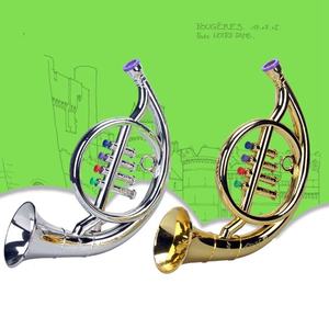 Jouets musicaux éducatifs pour la petite enfance : Saxophone, Cor français, Trompette, Flûte à bec, Cor, Modèle d'accessoire de scène - Product Image 5