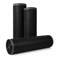 Filet d'ombrage tissé en HDPE noir 30%-90% résistant aux UV, taille personnalisée pour serre, pépinière, ferme, jardin