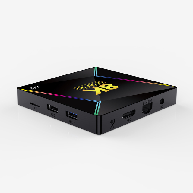 H96 Max M9 Android 9 Smart Tv Box Amlogic S905x3 Android STB Set-Top-Box Support 8K RAM 4GB/2GB ROM 16GB/32GB/64GB