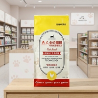 Sacs d'emballage personnalisés à fond plat pour aliments pour animaux de compagnie (chien, chat) – 1 kg, 2 kg, 3 kg, 5 kg, 10 kg, 15 kg, 20 kg