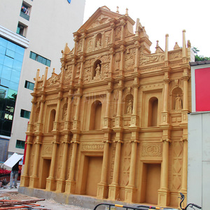 Réplica de Resina del Gran Premio de Macau, Escultura para Montar en el Suelo, Modelo Arquitectónico Tradicional Hecho a Mano - Product Image 3