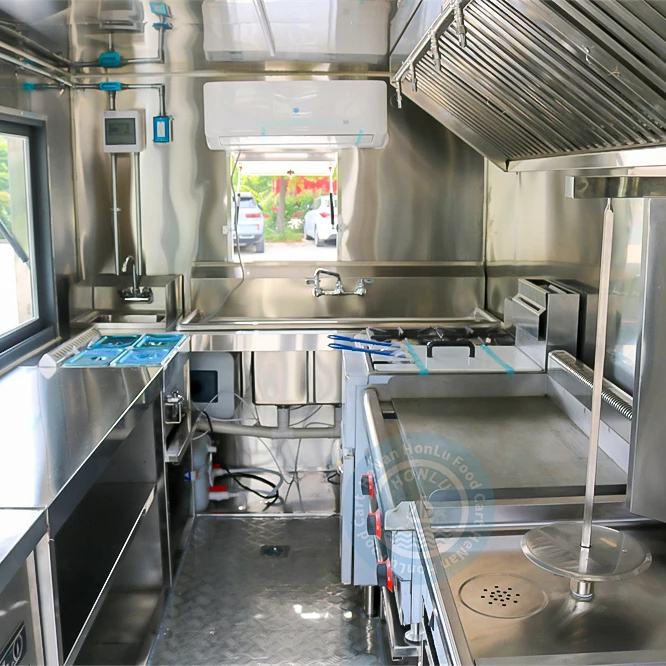 Honlu Commercial Food Vans Concession Street