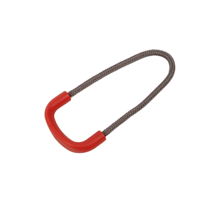 سحاب بديل مخصص للملابس مصنوع من البي في سي مع حبل سيليكون للحقائب - Product Image 3