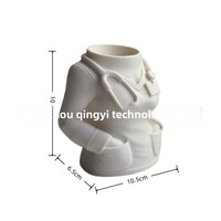 Porte-stylo créatif en forme de corps d'infirmière ou de médecin, imprimé en 3D, organisateur de bureau, figurine artisanale, vente en gros