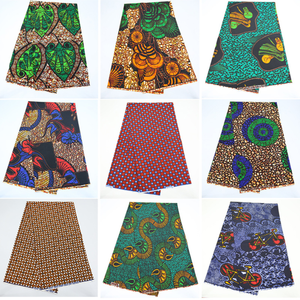 Telas au Prix d'Usine Tissu Imprimé à la Cire 100% Coton Tissu Ankara pour Vêtements Africains Tenues Américaines Robe de Chef de Soirée Fufu - Product Image 5