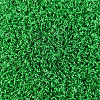 Tapis de golf synthétique 10 mm de hauteur de pile, gazon synthétique anti-âge pour putting green, décoration de jardin