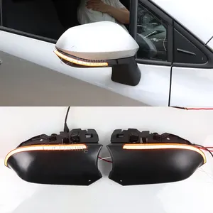 Led Richtingaanwijzer Voor Toyota Corolla Us Levin 2019 2020 2021 2022 Zijvleugel Achteruitkijkspiegel Cover Dynamische Lamp Led Drl