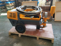 Turbosol MINI AVANT Piston Mortier Plâtrage et Pulvérisation Machine 3 Phase 2.2KW 30L/min Moteur Importé