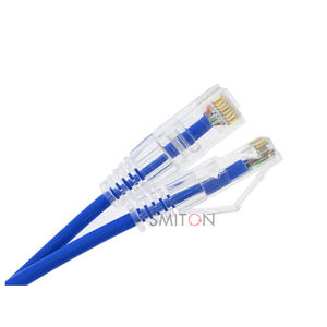 <span class=keywords><strong>Câble</strong></span> <span class=keywords><strong>Ethernet</strong></span> <span class=keywords><strong>CAT</strong></span> 6A Ultra Slim 3ft 6ft 10ft 10 Gbps UTP 28 AWG 30AWG Conducteur en cuivre nu Type de <span class=keywords><strong>fibre</strong></span> Longueur 1m - Product Image 1