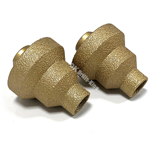 M14 Vástago <span class=keywords><strong>Multicapa</strong></span> 20-35-50mm Diamante Soldado Chaflán Escariador Cónico <span class=keywords><strong>para</strong></span> Azulejos Mármol Hormigón - Product Image 4