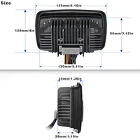 Récepteur audio Bluetooth stéréo radio marine 120-24V, son puissant, lecteur MP3 de voiture de marque OEM