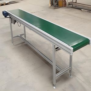Nieuwe Grote Roestvrijstalen 150Mm Brede Antistatische Uv-Uithardende Transportbandmachine Voor Voedselkwaliteit - Product Image 6