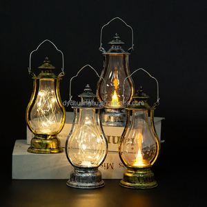 Lampe à pétrole LED rétro portable, petite lampe à huile créative en forme de cheval, bougie électronique pour décorations de fêtes de Noël - Product Image 4