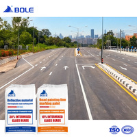 Peinture thermoplastique pour marquage routier en Thaïlande, zone résidentielle, faible bruit après pose sur chaussée