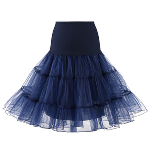 Nouvelle Jupe Courte Tutu Femme Mode Crinoline Années 50 Vintage Swing 26'' Sous-jupe Rétro Fantaisie en <span class=keywords><strong>Tulle</strong></span> Rockabilly - Product Image 6