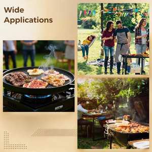 Plaque de cuisson réversible en fonte de 12 pouces, pré-assaisonnée, double face, pour cuisinière à gaz ou électrique - Product Image 6