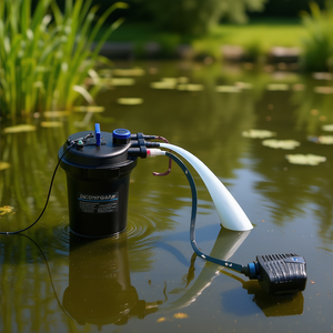 Filtro de Agua para Estanques D0100HPGBRV, 4000 Galones, Luz UV de 13W, Filtro Biológico a Presión para Agua Limpia - Product Image 2