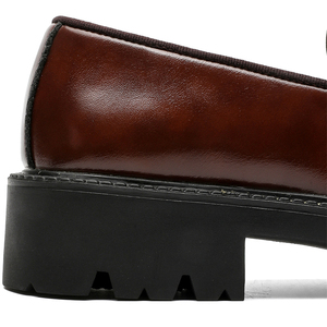 Business Comfortable 2024 Hot Sales New Design Cowhide Leather Pointed <b>Shoes</b> Man Dress <b>Shoe</b> for <b>Men</b> Oxford <b>Shoes</b> Dress Brown - Product Image 3