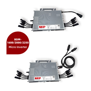 <span class=keywords><strong>Nep</strong></span> BDM-2000 Smart WiFi Connecté 6KW Micro Onduleur pour Système Solaire Sur Réseau Grid Tie Pure Sine Wave MPPT - Product Image 4