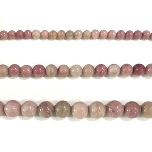 สร้อยข้อมือคริสตัลธรรมชาติขนาด6มม. 8มม. 10มม. สร้อยข้อมือหินแฟชันลายไม้สีแดงงานทำเครื่องประดับ - Product Image 5