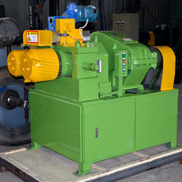 Machine de recyclage de pneus usagés GF240 : Séparateur de fil de caoutchouc pour l'extraction de fils d'acier circulaires intactes des jantes de pneus de camion