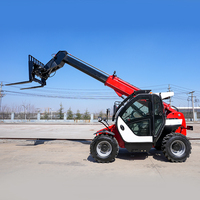 Envío Gratuito, Montacargas Diésel con Certificación EPA y CE, 4x4, 2.5 Toneladas, Altura 3m-7m, Manipulador Telescópico en Venta