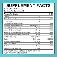 Gummies OEM Biotine Cheveux, Peau et Ongles – Vitamines et Suppléments au Collagène et à la Kératine