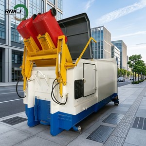 RNKJ Station de compactage de déchets hors sol à haute densité, sans fosse, avec système de chargement automatique des bacs, pour un <span class=keywords><strong>rangement</strong></span> compact - Product Image 1