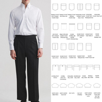 Chemises pour hommes de style italien personnalisées OEM Chemises d'affaires en gros Convient pour les fêtes d'affaires Mariages et chemises pour le commerce