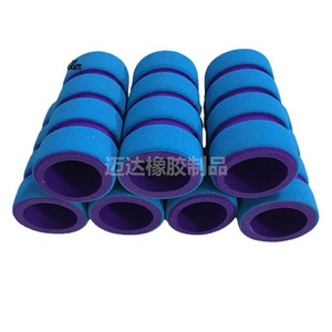 Housse de poignée en éponge, tube en mousse de caoutchouc NBR pour cheval à bascule pour enfants, accessoires de jouets à chevaucher, noir - Product Image 2