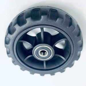 Rueda de Carrito de Juguete de Plástico de 4 Pulgadas con Neumático EVA para Carrito de Juguete - Product Image 6