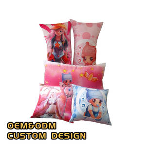 Anime-Spiel-Merchandise Individuell Bedruckter Gestrickter Plüsch Umweltfreundlicher Ungiftiger Kissenbezug 40*70 mit Eigenem Logo für Zuhause Hotel Großhandel - Product Image 6