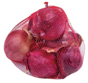 Sac en filet PP Leno en gros pour oignons 10kg 20kg 25kg, sac en filet à cordon pour légumes, pour l'emballage de pommes de terre et d'ail - Product Image 1
