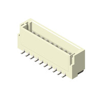 Connecteurs électriques automobiles CI1108M1VR0-NH, bornier à aiguille, 8 positions, 1,00 mm (0,039 po), rangée simple, borne à sertir en plastique