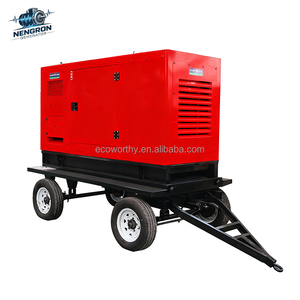 Generador Nengron de 10KW, 30KW, 50KW, Silencioso, Tipo Remolque, Móvil, con Certificación CE y EPA, para Suministro Temporal de Electricidad, Refrigeración por Agua - Product Image 6