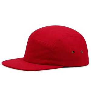 قبعة تخييم 5 ألواح عالية الجودة مخصصة قبعة Snapback مموهة فارغة من خمس لوحات قبعة تخييم