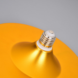 Bombilla LED con Forma de OVNI, Base E27, Chapada en Oro, AC160 245V, Amplio Rango de Voltaje, Iluminación para el Hogar - Product Image 2