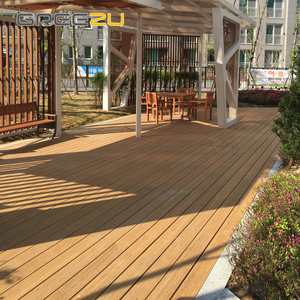 พื้นไม้ไผ่ Eco Forest Bamboo Deck Bambou แบบคาร์บอนไนซ์ลึก ทอเป็นเส้นใย สำหรับปูพื้นภายนอก แบบคอมโพสิต ติดตั้งด้วยระบบลิ้นร่อง - Product Image 1