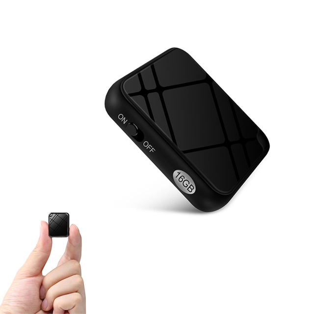 ZD46 MINI Voice Recorder Voice Activated Recorder with 500 Hours Recording Capacity Audio Noise Reduction Recording Device