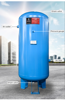 Tanque de Almacenamiento de Gas de Alta Presión de 40 Bares y 1000 L de la Marca KAISHAN con 1 Año de Garantía para Uso Industrial con Compresor de Aire