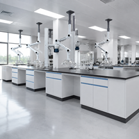 Évier de laboratoire en PP, évier de laboratoire en polypropylène, banc de travail humide en PP, mobilier de laboratoire en PP, tables de laboratoire