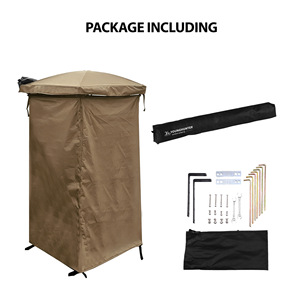 <span class=keywords><strong>Tente</strong></span> d'intimité latérale <span class=keywords><strong>pour</strong></span> voiture avec toit en dôme et deux poches de rangement latérales, sac en maille imperméable, abri de <span class=keywords><strong>douche</strong></span> <span class=keywords><strong>pour</strong></span> le overlanding - Product Image 5