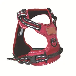 Pet Harnesses Dog Carrying Belts Pet Harnesses With Reflective Logo Pet Supplies Breathable Leashes