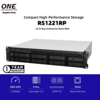Serveur NAS de stockage de données sans disques 8 baies RS1221RP+ à succès – Une solution de stockage puissante pour les entreprises et les passionnés de TI