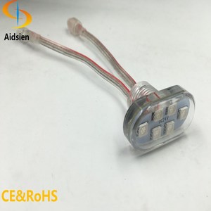 Lập trình <span class=keywords><strong>LED</strong></span> ánh sáng 35 mét 5050 không thấm nước <span class=keywords><strong>RGB</strong></span> đầy đủ màu sắc <span class=keywords><strong>pixel</strong></span> Carnival SMD Cabochon đi xe cho cảnh quan IP65" - Product Image 2