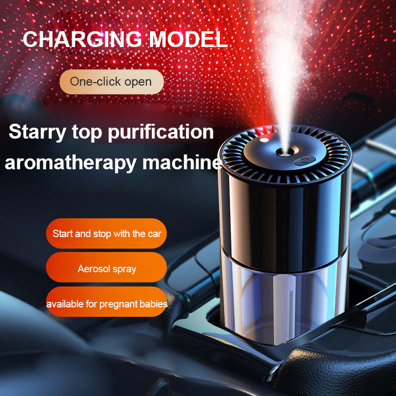 Rechargeable model with starry sky top
