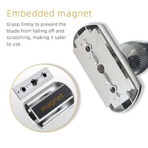 Maquinilla de Afeitar de Doble Hoja Ajustable de Alta Calidad para Hombres y Mujeres, Herramienta de Cuidado Personal para Afeitar el Vello, Maquinilla de Afeitar Clásica de Seguridad - Product Image 3